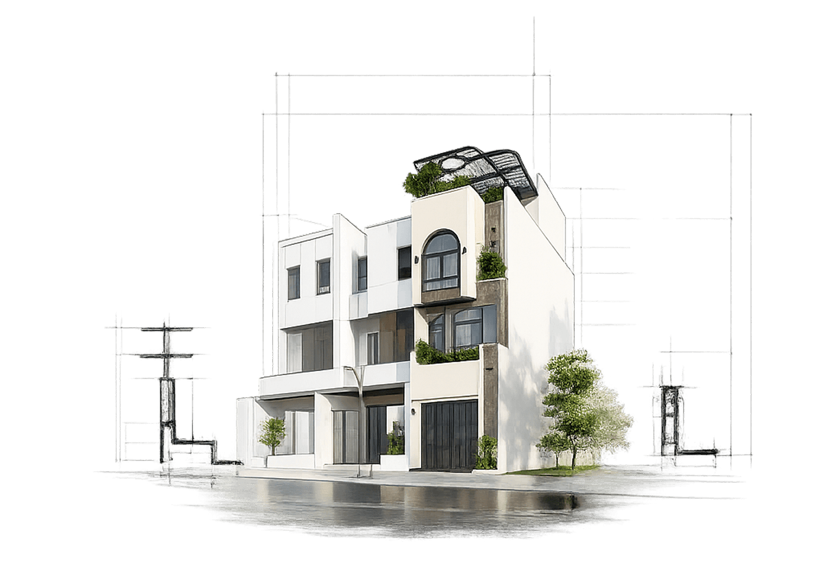 Minh họa quy trình làm việc Trọng Gia Group
